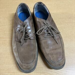 MARK NASON Leather Plain Toe Oxford LaceUp Shoes Men's 12